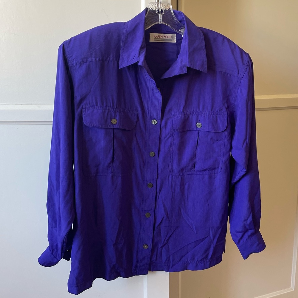 Vintage Violet Karen Scott Blouse